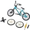 Luwecf Giocattolo BMX Finger Board Bicicletta per Bambini, Blu