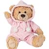 Hermann Teddy Teddy Hermann 91386 Teddy Bear Pigiama Orsetto rosa 30 cm, peluche