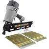 Numax SFR2190WN - Chiodatrice pneumatica a testa tonda con chiodi, 21 gradi, 3-1/2 (500 pezzi)