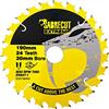 SabreCut SCCSF190CR24 - 1 Lama per sega circolare con foro per Dewalt Makita Milwaukee e molti altri, 190 mm 24T x 30 mm