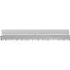 Generic Cazzuola dentellata - Pettine per mortaio in acciaio inox, da 60 cm a 90 cm, grande cazzuola dentellata quadrata per un'applicazione adesiva rapida e uniforme sui pavimenti