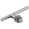 Ruilogod 11mm Dia Gear Gear Pylot Tipo Tipo di metallo Drill Chuck Key Tool Grey grigio scuro