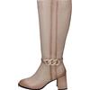 BAGATT TT.BAGATT D11-ABT31, Ginocchio Donna, Beige, 40 EU