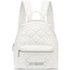 Love Moschino ZAINO QUILTED PU BIANCO