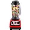 EUAIIPull Frullatore da 2200 W, 4 litri, potente frullatore con asta di agitazione, frullatore da cucina, 9 velocità regolabili, per casa, ristorante