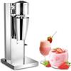 WDRENTOOL Shaker per latte in acciaio inox, 180 W, a testa singola d'uovo, frullatore elettrico, per cocktail, da 650 ml, 180 W, per negozi di tè al latte, caffetterie, ristoranti