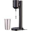 Rosenstein & Söhne shaker: Mixer per bevande, Bicchiere in acciaio inox da 500 ml, 2 velocità (frullatore per milkshake, mixer cocktail, frappè)