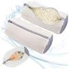 Vibbang 2 Pezzi Sacchetto Scarpe Lavatrice, Riutilizzabile Sacchetti Scarpe Lavatrice, Sacchetti per Lavare Scarpe in Lavatrice, Sacchetti per Scarpe Lavanderia, per Tutti i Tipi di Scarpe