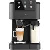 Cecotec Macchina da Caffè Espresso Semiautomatica Power Espresso ColdBrew Latte Scuro.1350W, 20Bar, Freddo, Tiepido, Caldo, Schermo Tattile, Serbatoio Acqua 1.5L, Serbatoio Latte 500ml, Doppio Braccio