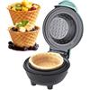 Generico Produttore Di Coni,350W Elettrodomestici da Cucina | Macchina Per Waffle Per Coni A | Per Casa Uso Commerciale Ristorante Negozio Compleanno Natale Festa Vacanza