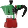 Bialetti 0005650 La Mokina Tricolore Caffettiera 1/2 Tazza Mezza Tazza