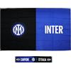 Zeus Party Kit del Tifoso INTER Maxi Bandiera Ufficiale 143x165cm + Sciarpa Celebrativa SECONDA STELLA 20° Scudetto Campioni d'Italia 2023/24 PRODOTTO UFFICIALE Internazionale Milano Nerazzurri