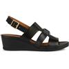 Geox D Marykarmen B, Sandali con Zeppa, Nero, 40 EU