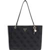 GUESS borsa a tracolla borsa shopper Noelle II Tote Bag Coal Logo grigio scuro