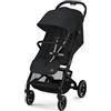 CYBEX Gold Passeggino Beezy con Cintura One-Pull, Per Bambini dalla Nascita Fino a 4 Anni Circa (Max. 22 kg), Compatto e Ergonomico, Magic Black