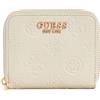 GUESS Cresidia SLG Zip Around Wallet S Bone