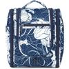 Narwey Beauty Case da Viaggio, Borsa da Toilette Appendere Borsa da Viaggio Trousse per Uomo e Donna Borsa da Barba del in Viaggio per Toilette Accessori (Loto Blu, Piccolo)