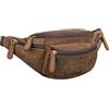 STILORD 'Eliah' Marsupio in pelle vintage da uomo Borsa a tracolla Borsello Zainetto monospalla con Tasche Cerniera Resistente per Sport Jogging Festival Montagna, Colore:colorado - marrone