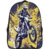 kaiyun Motocross Borsa Da Scuola Ragazzi Zaini Ragazze Elementare Zainetto Bambino Gita Zaino Leggero 16 inch