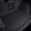 dengshao Tappetino Bagagliaio Auto per VW Passat Station Wagon Estate 2011-2014, Copri Bagagliaio Auto per Cani Vasca Baule Auto Copri Baule Auto per Cani Telo per Bagagliaio Auto,Black-Beige
