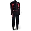 Speed Racewear Speed Tuta da karting 3-colori - Tuta Kart Detroit HS-3 nero bianco rosso (XS)
