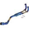 SLIMES 51 mm/60 mm Parti Del Silenziatore Di Scarico Moto Sistema Completo Slip On Per Yamaha Tmax T-max 500 530 Tmax530 Tmax500 2008-2016 57 Cm(TYPE-B)