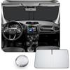 CDEFG [Aggiornamento] CDEFG Compatibile con Jeep Renegade BU 2015-2024 2025 Parasole Coperture Parabrezza Ombrellone Anteriore Parabrezza Auto Parasole Accessori