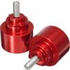 Alamor Manubrio Manubrio Fine Peso Grip cap per Honda CBR 954 929 RR Vfr800 Gl1800-Rosso