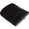Red Bull Racing Red Bull Supporto Lombare Powerbar Nero/Rosso per auto realizzato con materiali di qualità - Memory Foam e Gel Rinfrescante - confortevole e resistente