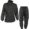 WinNet Completo Anti Pioggia Giacca + Pantaloni Anti Acqua da Moto