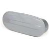 Generico COPERCHIO MOLLEGGIO FORCELLA IN PLASTICA GRIGIO COMPATIBILE CON VESPA PX 125 150 - ARCOBALENO TOP QUALITY