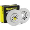RIDEX PLUS 82B0031P 2x Disco freno Anteriore con bulloni/viti Compatibilità con VW Golf VII Hatchback 5G1, BQ1, BE1, BE2