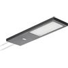 SOTECH set di 1 luce LED per mobili GIULIA II con sensore nero, 4000K bianco neutro incl. trasformatore e distributore Luce sottopensile Luce per mobile Luce per mobile Luce per vetrina
