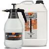 IK SIKD Sikd - Impermeabilizzante Trasparente. Idrorepellente Idrofugante per Facciate e Pavimenti in Pietra 5 Litri. Nebulizzatore a pressione da 2 litri per la tua applicazione