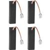 SG Store 2 Paia Di Spazzole Di Carbone Per Compressore D'aria 40x11,5x6,25 Mm 5140209-03 Compatibili Con Porter-Cable C2002 C2005 C2006