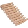 Spacnana 50Pcs Pocket Hole Plug 9.5mm Tasselli in Legno Pocket Hole Jig Strumento per la Lavorazione del Legno Jig Kit di Parti di Accessori (Quercia)