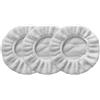 SDFWGG 3 Pezzi Lana d'Agnello Tamponi Lucidatura Auto per 220-250 mm Lucidatrice Auto Morbidi Pad in Microfibra per Lucidatrici Cura della Vernice Cera e Lucidatura