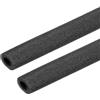 QUARKZMAN 2pcs Tubo In Schiuma Per Isolamento Tubi 1/3 Diametro Interno, Schiumato 0.63 Diametro Esterno Barra Tubolare Lunghezza 3.3FT - Acqua Calda/Protezione Tubi Da Gelo, Nero