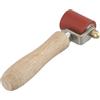 Besttoolifes Rullo a pressione manuale in silicone, 40 mm, resistente alle alte temperature, strumento di saldatura per membrane in PVC impermeabile e telone (rosso)