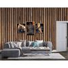 Grace Baltic, Pannelli da parete 3D effetto mattone, rivestimento in polistirolo, per soggiorno, cucina, bagno, camera da letto, balcone, bancone teras (689-022) x10 (Al02, 0,5 m2)