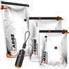 Vacbird 15 Sacchetti Sottovuoto Vestiti Con Pompa a Vuoto Ricaricabile con USB, 6 x 40x54cm, 6 x 47x64cm, 3 x 54x74x12cm, Buste Sottovuoto Vestiti Salvaspazio, Ideali per Viaggi e Organizzare Bagagli