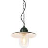 Qazqa kansas - Lampada a sospensione Moderno - 1 luce - Ø 29.4 cm - Verde - Moderno - Illuminazione esterna