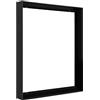 FOLKOR Cornice con giunti nascosti, portafoto per tele da 60x80 cm, telaio in metallo fai-da-te da 3,8 cm di profondità per ritratti paesaggistici, decorazione per soggiorno