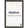 Dutch Frame Factory - Cornice 60x85 cm - Nero Opaco - Cornice per foto in MDF con vetro plastico Antiriflesso - Cornice portafoto 60x85 cm - Benno