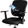 Bestenrose PU impermeabile Coprisedia da ufficio Computer Coprisedia Coprisedili in simplismo Stile Moderno Elasticizzato Coprisedili rimovibile