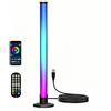 ThreeH Barra luminosa RGB Lampada da tavolo a LED per TV da gioco Retroilluminazione Illuminazione ambientale Alimentazione USB con Music Sync Home Decor
