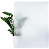 DecoMeister Pellicola Statica per Finestre 45x100 cm - Pellicola per Vetri Decorativa in PVC Perdita di Luce e Senza Colla - Facile da Applicare per Finestra e Cabina Doccia - Effetto Brina