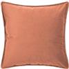 Morbidissimi - Set 2 Fodere Copricuscino Arredo Danae in Velluto 40x40 cm Terracotta, Cuscini Decorativi con Cerniera Nascosta, Tinta Unita per Divano Letto Poltrona, Senza Imbottitura AC212