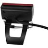 Ruilogod Girevole 3 LED Clip-on USB Camera 2.0 PC del webcam w microfono