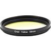 Ruilogod Ultra-Violot 58mm Graduato Giallo Giallo Protector di protezione per la foschia per la SLR
